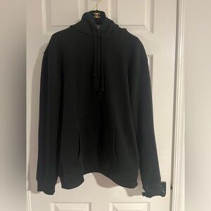 GAP Men's Vintage Soft Pullover Hoodie Hooded Sweatshirt Black size L NWOT